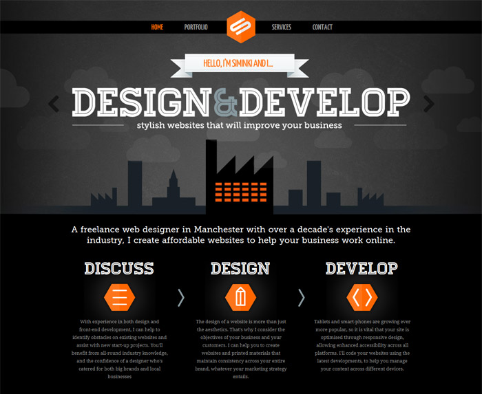 Current Web Design Portfolio of Siminki